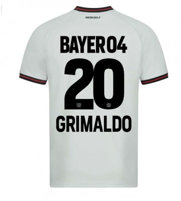 Bayer Leverkusen Alejandro Grimaldo #20 Bortatröja 2023-24 Kortärmad